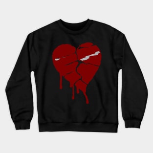 Bleeding heart Crewneck Sweatshirt